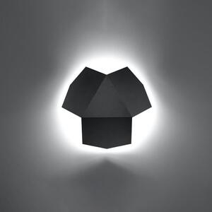 Crna zidna lampa Hiru – Nice Lamps