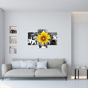 Slika žutog cvijeta (90x60 cm)