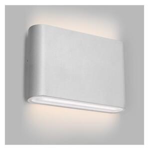 LED2 - LED Vanjska zidna svjetiljka FLAT 2xLED/3W/230V IP65 bijela