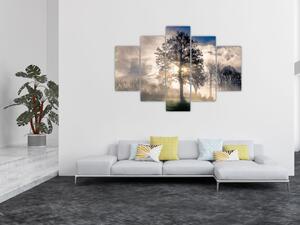 Slika drveta u magli (150x105 cm)