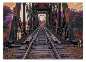 Slika željezničkog mosta (70x50 cm)