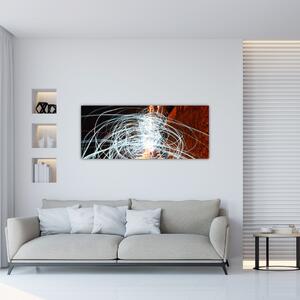 Slika svjetlosnih valova (120x50 cm)