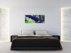 Slika plavog cvijeta (120x50 cm)