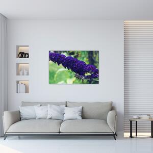 Slika plavog cvijeta (90x60 cm)