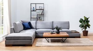 Atelier Del Sofa Kutna garnitura TULIP tamno siva lijevi kut, Tulip Corner Left Without Pouf - Dark Grey