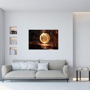 Slika svjetlosne kugle (90x60 cm)