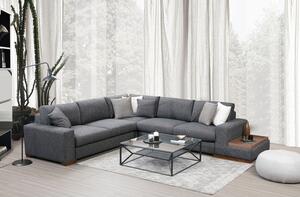 Atelier Del Sofa Kutna garnitura LOOP 5, antracit, Loop 5