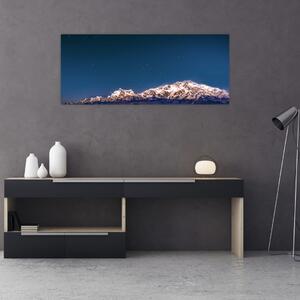 Slika planina i noćnog neba (120x50 cm)