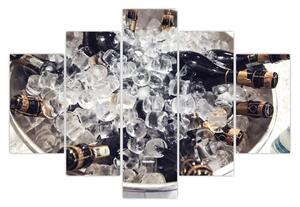 Slika - šampanjac u ledu (150x105 cm)