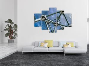 Slika - Atomium u Bruxellesu (150x105 cm)
