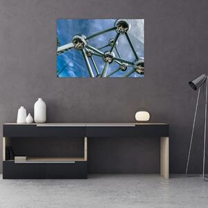 Slika - Atomium u Bruxellesu (90x60 cm)
