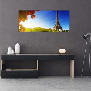 Slika - jesen u Parizu (120x50 cm)