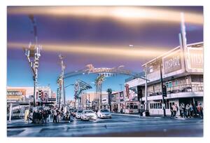 Slika ulice u Las Vegasu (90x60 cm)