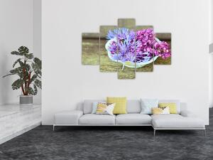 Slika - ljubičasta biljka (150x105 cm)