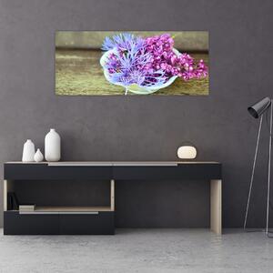 Slika - ljubičasta biljka (120x50 cm)