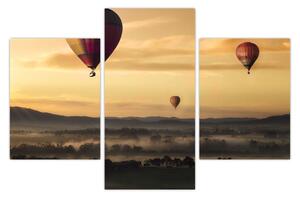 Slika - leteći baloni (90x60 cm)