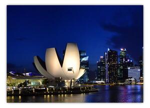 Slika Singapura noću (70x50 cm)
