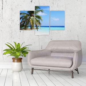 Slika palme na plaži (90x60 cm)
