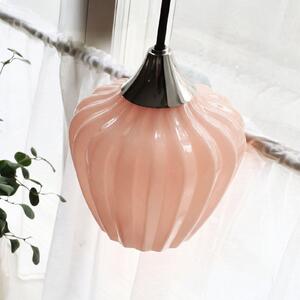 PR Home Amalfi viseća lampa, narančasta, Ø 14 cm, staklo, E14, utikač, Naranča, Dnevni boravak/blagovaonica, Staklo
