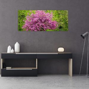 Slika cvjetajućeg stabla na livadi (120x50 cm)
