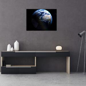 Slika Zemlje i Mjeseca (70x50 cm)