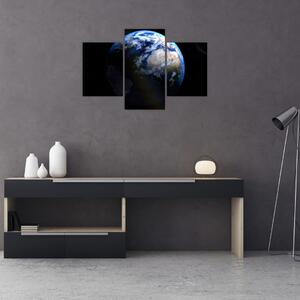 Slika Zemlje i Mjeseca (90x60 cm)