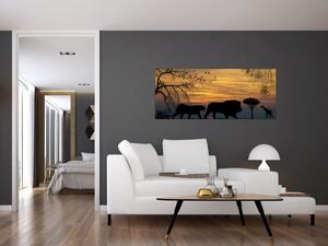 Safari slika (120x50 cm)