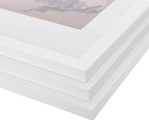 Set okvira za slike, 3 komada, za A3 format, bez držača, bijeli