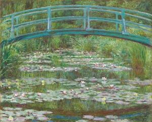 Claude Monet - Reprodukcija umjetnosti The Japanese Footbridge, 1899, (40 x 30 cm)