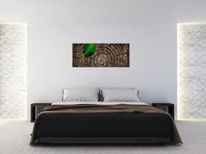 Slika lista na deblu drveta (120x50 cm)