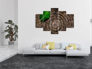 Slika lista na deblu drveta (150x105 cm)