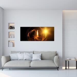 Slika svijeće (120x50 cm)