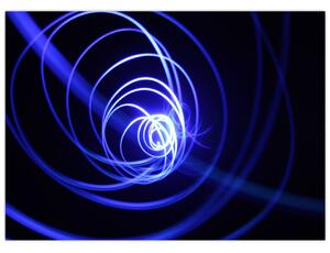 Slika plavih spirala (70x50 cm)