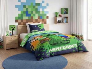 Dječja posteljina MINECRAFT HEROES šarena Dimenzije posteljine: 70 x 80 cm | 140 x 200 cm