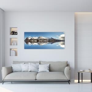 Slika planina i njihov odraz (120x50 cm)