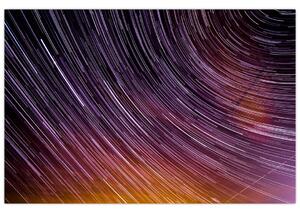 Slika zamagljenih zvijezda na nebu (90x60 cm)