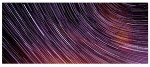 Slika zamagljenih zvijezda na nebu (120x50 cm)