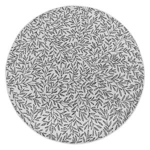 Crno-bijeli okrugli tepih ø 160 cm Twig – Hanse Home