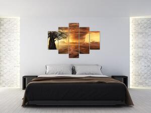 Slika narančastih oblaka (150x105 cm)