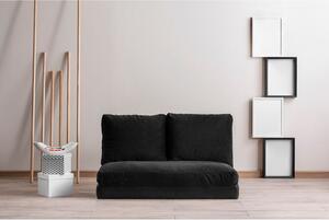 Atelier Del Sofa Dvosjed na razvlačenje TAIDA crna, Taida - Black