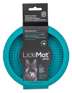 Hranilica/podloga za lizanje za ljubimce UFO Turquoise – LickiMat