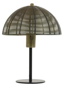 Stolna lampa brončane boje (visina 33 cm) Klobu - Light & Living
