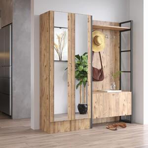 Garnitura za hodnik u dekoru bora Yvette - Kalune Design
