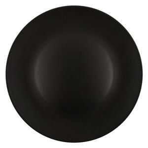 Mat crni keramički tanjuri u setu 6 kom ø 25 cm – Hermia