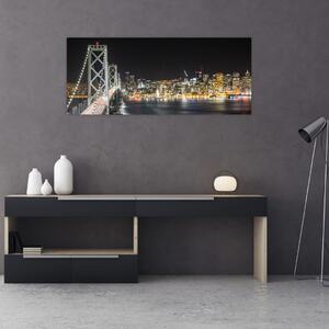 Slika Brooklyn mostova i New Yorka (120x50 cm)