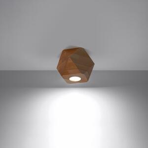 Stropna svjetiljka u prirodnoj boji 12x12 cm Vige – Nice Lamps