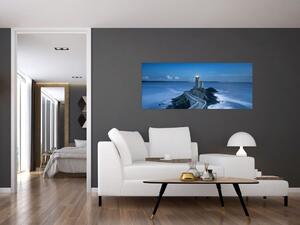 Slika svjetionika i mora (120x50 cm)