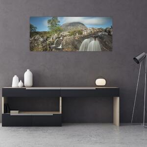 Slika slapova i planina (120x50 cm)
