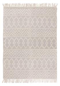 Svijetlo sivi vuneni tepih 120x170 cm Asra – Asiatic Carpets