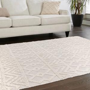Svijetlo sivi vuneni tepih 160x230 cm Asra – Asiatic Carpets